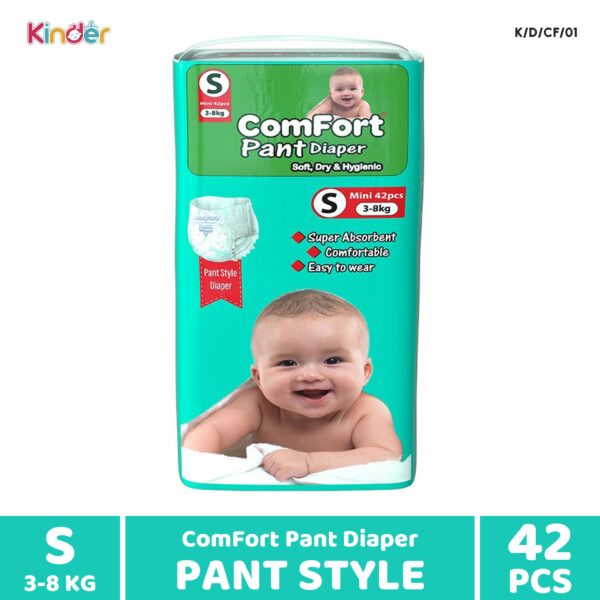 Comfort Baby Diaper S Pant 42 PCS (3-8 kg)