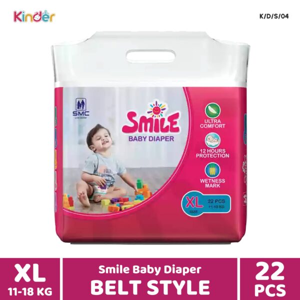 Smile Baby Diaper XL Belt 22 PCS (11-18 Kg)