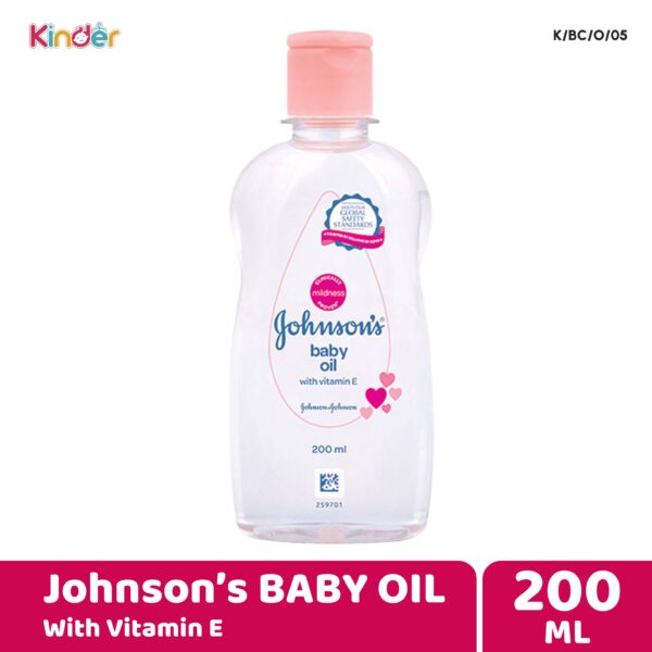 Johnson’s Baby Oil with Vitamin E 200 ML