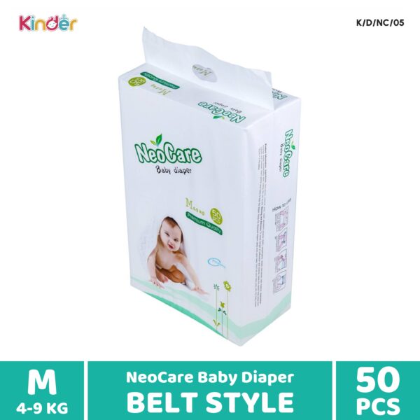 Neocare Baby Diaper M Belt 50 PCS (4-9 kg)