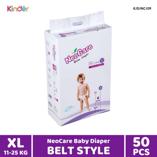 Neocare Baby Diaper XL Belt 50 PCS (11-25 kg)