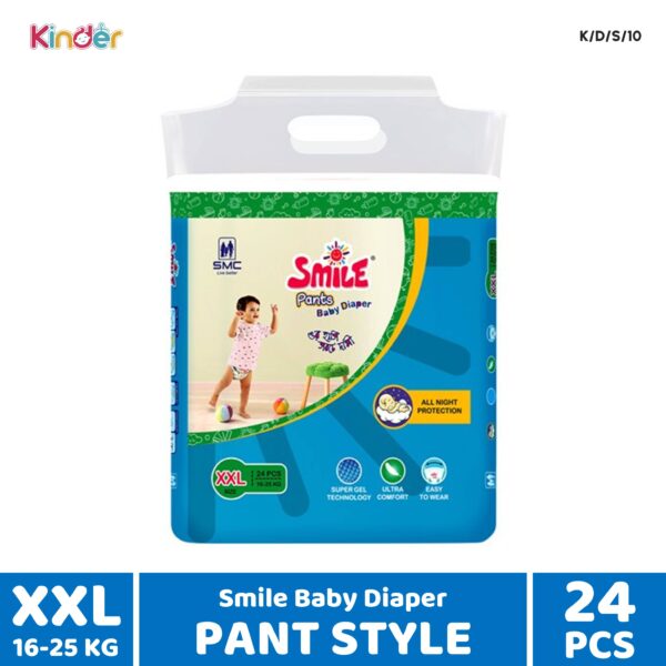 Smile Baby Diaper XXL Pant 24 PCS (16-25 Kg)