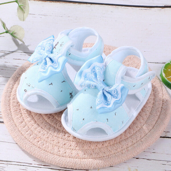 Baby Bowknot Sandal Sky Color