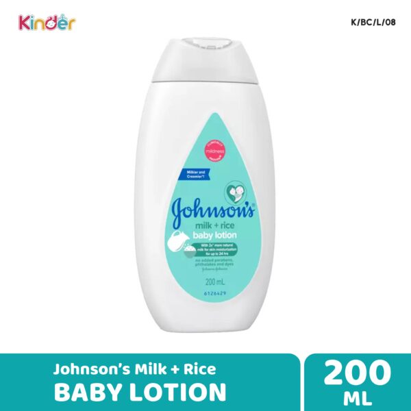 Johnson’s Baby Lotion Milk + Rice 200 ML